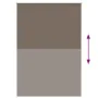 Estor Enrollable Opaco Color Café 100x175 cm Tela Ancho 95,7cm by , Blinds and blinds - Ref: Foro24-4011024, Price: 22,74 €, ...