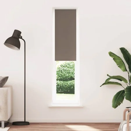 Estor Enrollable Opaco Color Café 50x230cm Tela Ancho 45,7cm by , Blinds and blinds - Ref: Foro24-4011066, Price: 17,39 €, Di...