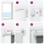 Estor Enrollable Opaco Blanco Roto 55x230cm Tela Ancho 50,7cm by , Blinds and blinds - Ref: Foro24-4011717, Price: 18,00 €, D...