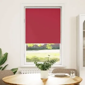Estor Enrollable Opaco Rojo 80x130 cm Tela Ancho 75,7 cm by , Blinds and blinds - Ref: Foro24-4011748, Price: 18,40 €, Discou...