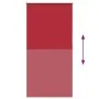 Estor Enrollable Opaco Rojo 65x175 cm Tela Ancho 60,7 cm by , Blinds and blinds - Ref: Foro24-4011797, Price: 16,65 €, Discou...