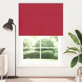 Estor Enrollable Opaco Rojo 150x230 cm Tela Ancho 146,6 cm by , Blinds and blinds - Ref: Foro24-4011866, Price: 30,21 €, Disc...