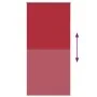 Estor Enrollable Opaco Rojo 110x230 cm Tela Ancho 105,7 cm by , Blinds and blinds - Ref: Foro24-4011858, Price: 24,81 €, Disc...