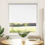 Estor Enrollable Opaco Blanco 105x150 cm Tela Ancho 100,7 cm by , Blinds and blinds - Ref: Foro24-4011909, Price: 19,97 €, Di...