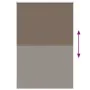 Estor Enrollable Opaco Color Café 155x230cm Tela Ancho 151,6cm by , Blinds and blinds - Ref: Foro24-4011087, Price: 31,35 €, ...