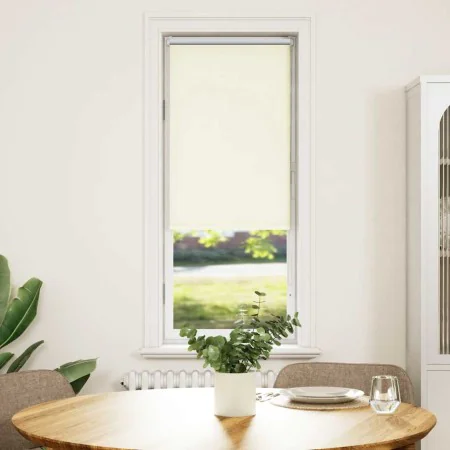 Estor Enrollable Opaco Blanco Roto 50x150cm Tela Ancho 45,7cm by , Blinds and blinds - Ref: Foro24-4011638, Price: 15,37 €, D...