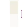 Estor Enrollable Opaco Blanco Roto 50x150cm Tela Ancho 45,7cm by , Blinds and blinds - Ref: Foro24-4011638, Price: 15,37 €, D...