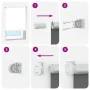 Estor Enrollable Opaco Blanco Roto 50x150cm Tela Ancho 45,7cm by , Blinds and blinds - Ref: Foro24-4011638, Price: 15,37 €, D...