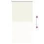 Estor Enrollable Opaco Blanco Roto 85x130cm Tela Ancho 80,7cm by , Blinds and blinds - Ref: Foro24-4011619, Price: 20,92 €, D...