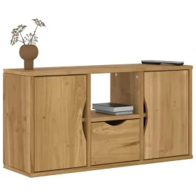 Mueble para TV con cajón ODDA 79x24x40 cm madera pino maciza von , TV-Möbel - Ref: Foro24-4103605, Preis: 65,91 €, Rabatt: %