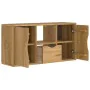 Mueble para TV con cajón ODDA 79x24x40 cm madera pino maciza by , TV Furniture - Ref: Foro24-4103605, Price: 65,91 €, Discoun...
