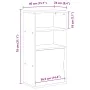 Mueble auxiliar ODDA 40x24x79 cm madera maciza de pino von , Sideboards - Ref: Foro24-4103595, Preis: 56,07 €, Rabatt: %