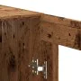 Armario de pared madera de ingeniería envejecida 69,5x34x90 cm de , Aparadores - Ref: Foro24-857330, Precio: 81,65 €, Descuen...