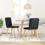 Sillas de comedor 2 unidades tela negro von , Essstühle - Ref: Foro24-4101199, Preis: 101,95 €, Rabatt: %