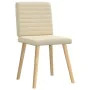 Sillas de comedor 4 unidades tela color crema von , Essstühle - Ref: Foro24-3315281, Preis: 198,40 €, Rabatt: %