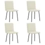 Sillas de comedor 4 unidades terciopelo crema von , Essstühle - Ref: Foro24-3315295, Preis: 164,37 €, Rabatt: %
