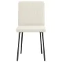 Sillas de comedor 4 unidades terciopelo crema von , Essstühle - Ref: Foro24-3315295, Preis: 164,37 €, Rabatt: %