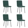 Sillas de comedor 4 unidades terciopelo verde oscuro von , Essstühle - Ref: Foro24-3315288, Preis: 163,05 €, Rabatt: %