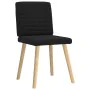 Sillas de comedor 4 unidades tela negras de , Sillas de comedor - Ref: Foro24-3315276, Precio: 198,39 €, Descuento: %