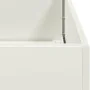 Jardinera acero blanco 280x80x40 cm von , Töpfe und Pflanzgefäße - Ref: Foro24-860760, Preis: 143,36 €, Rabatt: %