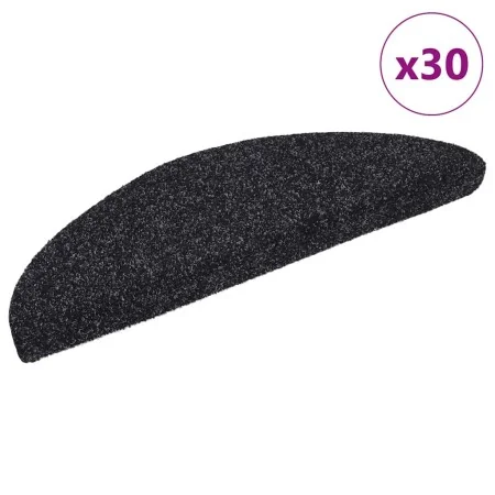 Alfombrilla autoadhesiva escalera 30 uds negro 56x17x3 cm von , Treppenmatten - Ref: Foro24-3365681, Preis: 81,55 €, Rabatt: %