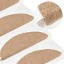 Alfombrilla autoadhesiva escalera 20 uds beige 65x22,5x3,5 cm by , Stair mats - Ref: Foro24-3365896, Price: 49,89 €, Discount: %