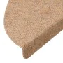 Alfombrilla autoadhesiva escalera 20 uds beige 65x22,5x3,5 cm by , Stair mats - Ref: Foro24-3365896, Price: 49,89 €, Discount: %
