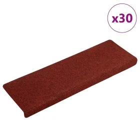 Alfombrilla autoadhesiva escalera 30 uds rojo 65x21x4 cm by , Stair mats - Ref: Foro24-3365695, Price: 76,24 €, Discount: %