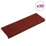 Alfombrilla autoadhesiva escalera 30 uds rojo 65x21x4 cm de , Alfombrillas para escalones - Ref: Foro24-3365695, Precio: 76,2...