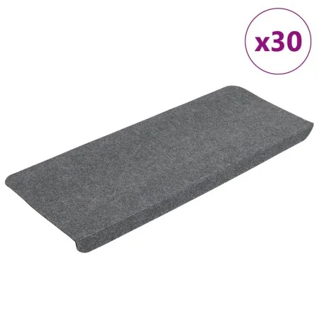 Alfombrilla autoadhesiva escalera 30 uds gris 65x24,5x3,5 cm by , Stair mats - Ref: Foro24-3365913, Price: 66,26 €, Discount: %