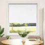 Estor Enrollable Opaco Blanco 115x175 cm Tela Ancho 110,7 cm by , Blinds and blinds - Ref: Foro24-4011937, Price: 24,43 €, Di...