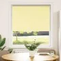 Estor Enrollable Opaco Amarillo 100x130 cm Tela Ancho 95,7 cm by , Blinds and blinds - Ref: Foro24-4012012, Price: 18,83 €, D...