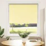 Estor Enrollable Opaco Amarillo 100x150 cm Tela Ancho 95,7 cm by , Blinds and blinds - Ref: Foro24-4012038, Price: 19,49 €, D...