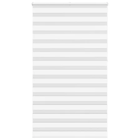 Estor cebra blanco 125x230 cm tejido ancho 120,9 cm poliéster de , Persianas y estores - Ref: Foro24-4014812, Precio: 33,43 €...