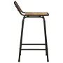 Taburetes de barra 2 uds 46x35,5x80 cm madera maciza de mango by , Kitchen stools - Ref: Foro24-4013530, Price: 127,50 €, Dis...