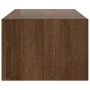 Mueble de TV con luces LED roble marrón 100X35,5x25 cm von , TV-Möbel - Ref: Foro24-860244, Preis: 84,06 €, Rabatt: %