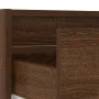 Mueble de TV con luces LED roble marrón 100X35,5x25 cm von , TV-Möbel - Ref: Foro24-860244, Preis: 84,06 €, Rabatt: %