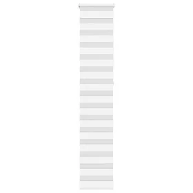 Estor cebra blanco 45x230 cm tejido ancho 40,9 cm poliéster by , Blinds and blinds - Ref: Foro24-4014796, Price: 21,57 €, Dis...