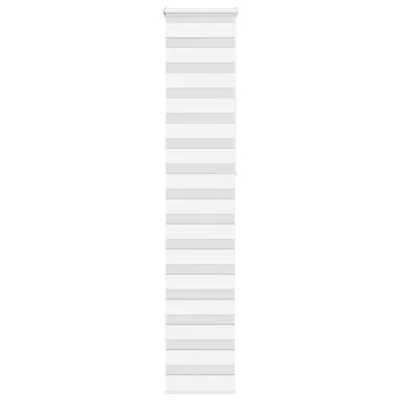 Estor cebra blanco 45x230 cm tejido ancho 40,9 cm poliéster von , Jalousien und Jalousien - Ref: Foro24-4014796, Preis: 23,63...
