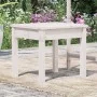 Solid white pine wood garden bench 50x44x45 cm by vidaXL, garden benches - Ref: Foro24-823991, Price: 48,74 €, Discount: %