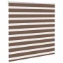 Estor cebra marrón 140x100 cm tejido ancho 135,9 cm poliéster by , Blinds and blinds - Ref: Foro24-4014321, Price: 29,45 €, D...
