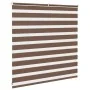Estor cebra marrón 140x100 cm tejido ancho 135,9 cm poliéster by , Blinds and blinds - Ref: Foro24-4014321, Price: 29,45 €, D...