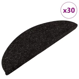 Alfombrilla autoadhesiva escalera 30 uds negro 56x17x3 cm by , Stair mats - Ref: Foro24-3365905, Price: 61,73 €, Discount: %