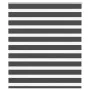 Estor cebra negro 120x150 cm tejido ancho 115,9 cm poliéster by , Blinds and blinds - Ref: Foro24-4014239, Price: 26,49 €, Di...