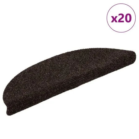 Alfombrilla autoadhesiva escalera 20 uds marrón 56x17x3 cm by , Stair mats - Ref: Foro24-3365674, Price: 40,57 €, Discount: %