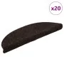 Alfombrilla autoadhesiva escalera 20 uds marrón 56x17x3 cm by , Stair mats - Ref: Foro24-3365674, Price: 40,57 €, Discount: %