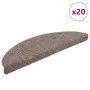 Alfombrilla autoadhesiva escalera 20 uds beige 56x17x3 cm by , Stair mats - Ref: Foro24-3365676, Price: 53,92 €, Discount: %