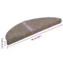 Alfombrilla autoadhesiva escalera 20 uds beige 56x17x3 cm by , Stair mats - Ref: Foro24-3365676, Price: 53,92 €, Discount: %