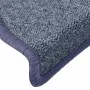 Alfombrilla escalera 30 uds gris oscuro y azul 65x24x4 cm de , Alfombrillas para escalones - Ref: Foro24-3365759, Precio: 95,...