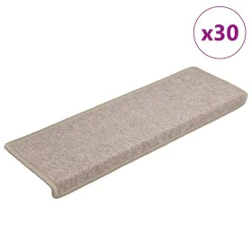 Alfombrilla escalera 30 uds 65x21x4 cm taupe by , Stair mats - Ref: Foro24-3365771, Price: 145,12 €, Discount: %